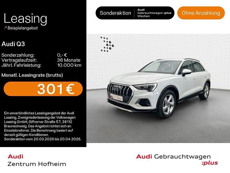 Gebraucht Audi Q3 Advanced 150 PS (110 kW) 2025 Gletscherweiß metallic SUV