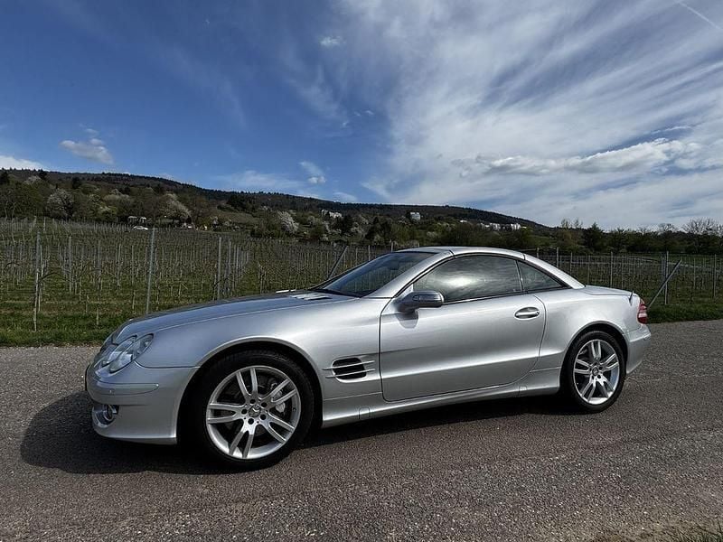 Gebraucht Mercedes SL500 387 PS (284 kW) 2007 Silber Cabrio
