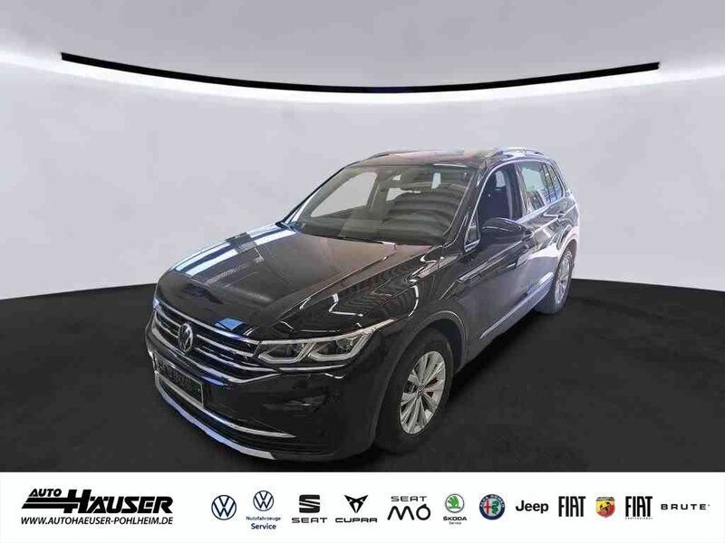Schwarz Gebraucht 2021 VW Tiguan Elegance SUV | 33.345 € (Etwas zu teuer) - Bild 1/4