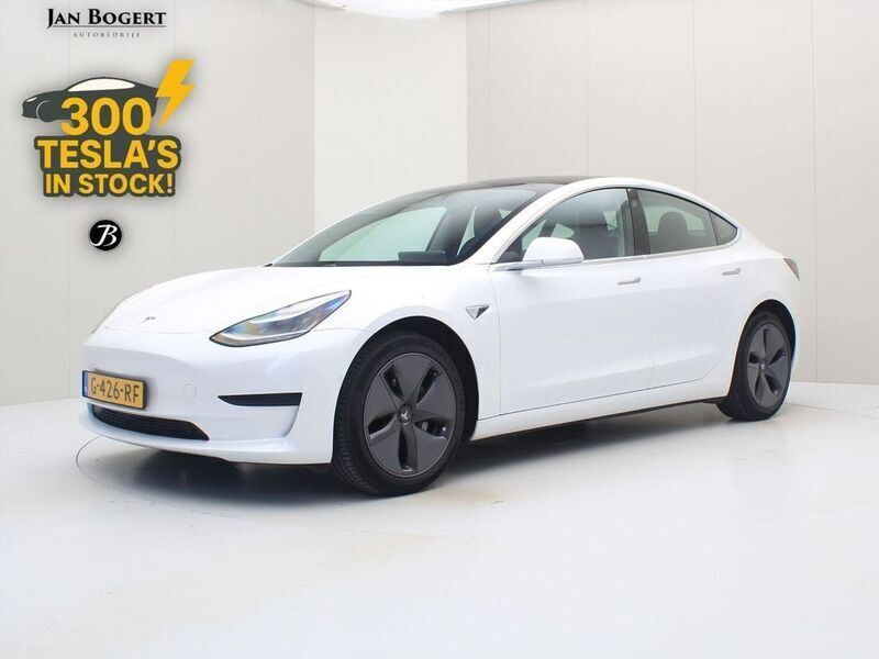 Weiß Gebraucht 2019 Tesla Model 3 Standard Range Limousine | 18.900 € (Fairer Preis) - Bild 1/4