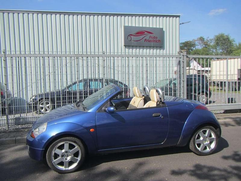 French blue (met) Gebraucht 2004 Ford StreetKa Basis Cabrio | 1.550 € (Fairer Preis) - Bild 1/4