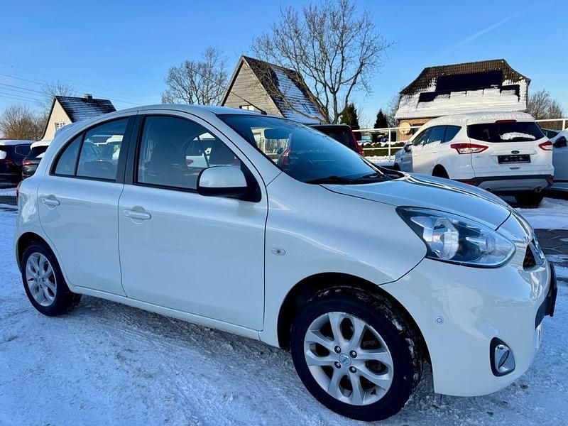 Gebraucht Nissan Micra N-TEC 80 PS (58 kW) 2014 Weiß Limousine