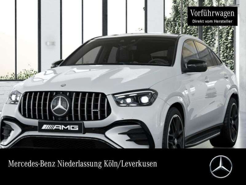 Weiß Gebraucht 2025 Mercedes GLE53 AMG Night Coupé | 121.890 € (Teuer) - Bild 1/4