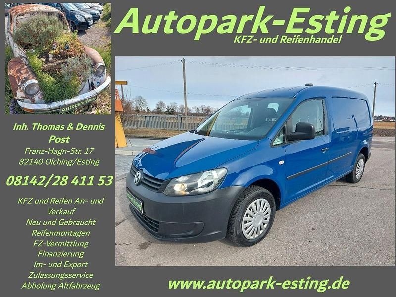 Second-hand VW Caddy Maxi 110 CP (80 kW) 2014 Albastru Monovolum