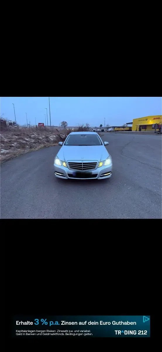 Gebraucht Mercedes E200 136 PS (100 kW) 2011 Silber Limousine