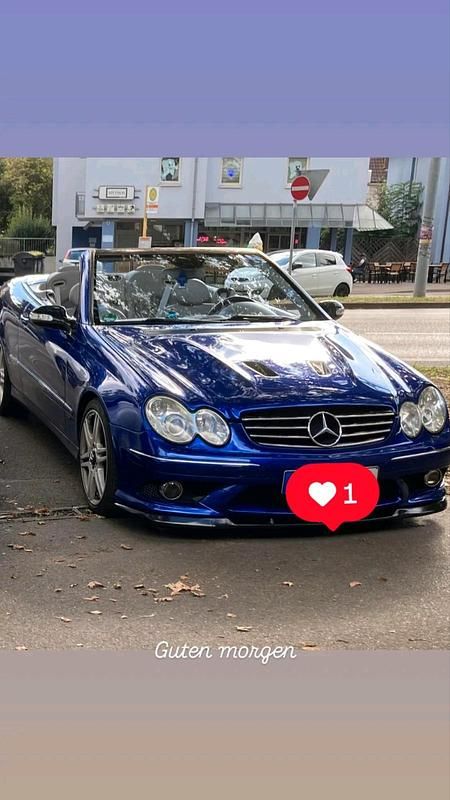 Andere farben Gebraucht 2005 Mercedes CLK240 AMG Cabrio | 9.998 € - Bild 1/4