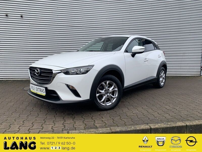 Arctic white Gebraucht 2019 Mazda CX-3 Center-Line SUV | 16.590 € (Fairer Preis) - Bild 1/4