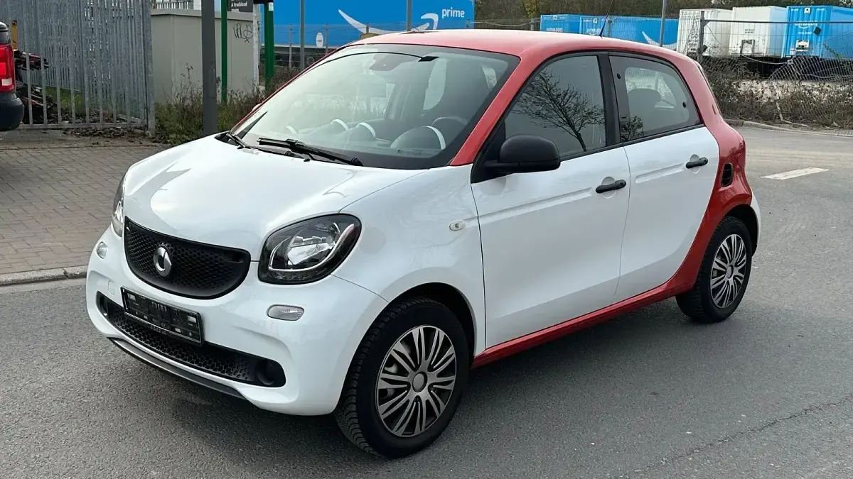 Używany Smart ForFour 71 KM (52 kW) 2016 Czerwony Hatchback