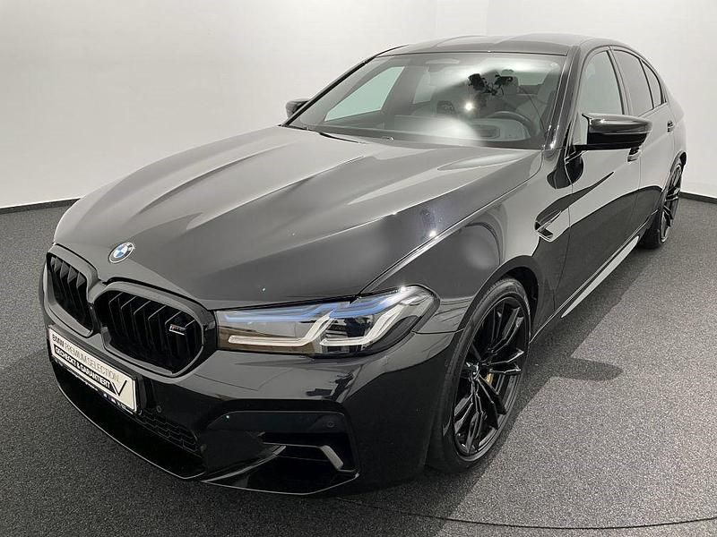 Schwarz Gebraucht 2022 BMW M5 Sport Line Limousine | 92.930 € (Etwas zu teuer) - Bild 1/4