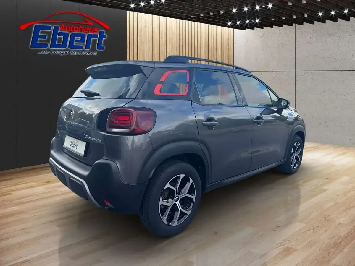 Gebraucht Citroën C3 Aircross PureTech 110 PS (80 kW) 2022 Platinumgrau SUV