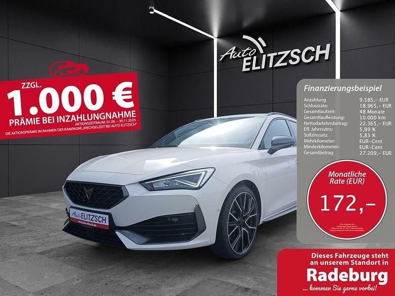 "candy" weiss Gebraucht 2023 Cupra Leon Limousine | 31.950 € (Fairer Preis) - Bild 1/3