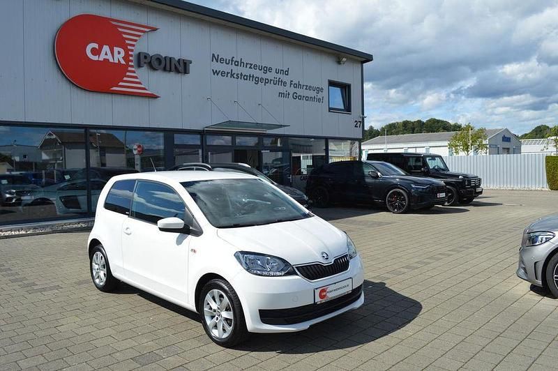 Candyweiss Gebraucht 2019 Skoda Citigo Clever Kleinwagen | 11.550 € (Etwas zu teuer) - Bild 1/4
