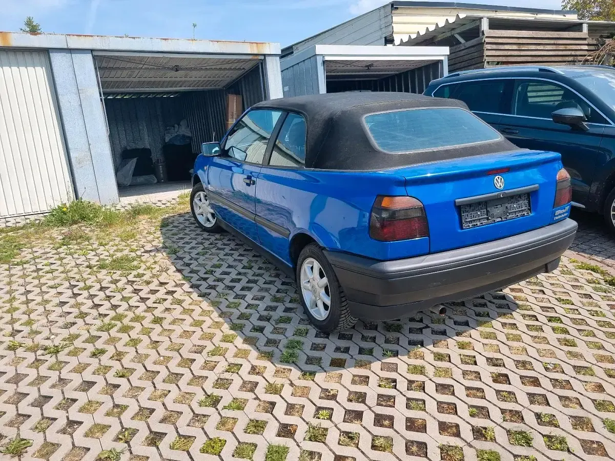 Brugt VW Golf Cabriolet 90 HK (66 kW) 1999 Blå Cabriolet
