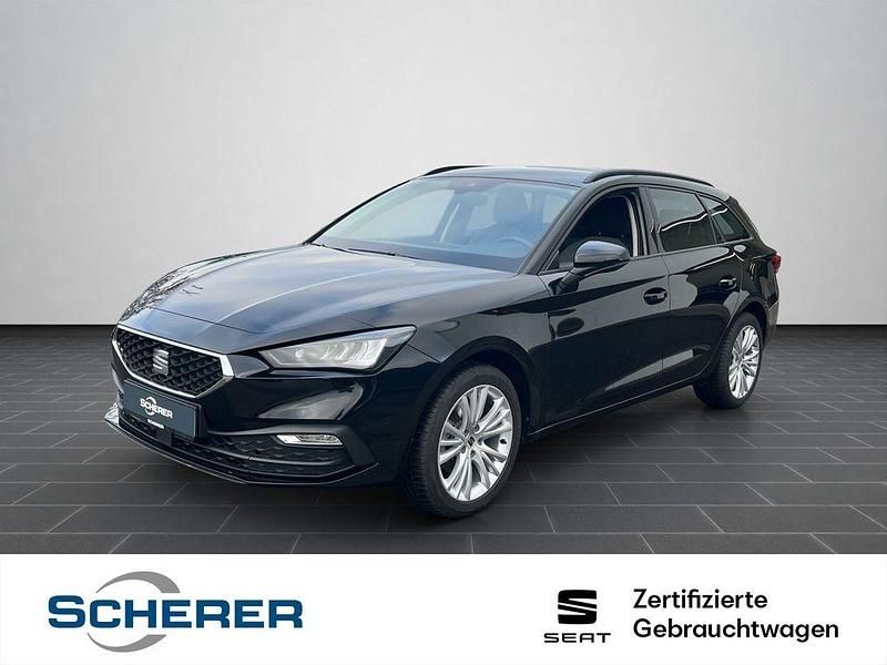 Gebraucht Seat Leon Style 110 PS (80 kW) 2024 Midnight schwarz metallic (metallic) Limousine