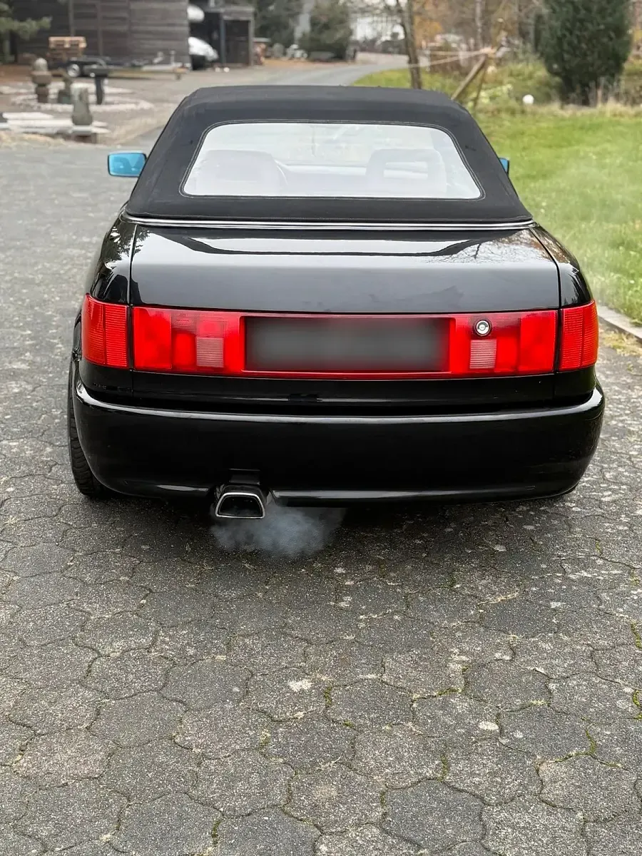 Gebraucht Audi 80 136 PS (100 kW) 1992 Schwarz Cabrio