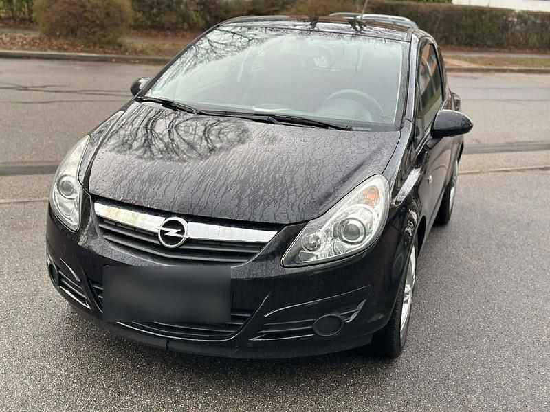 Gebraucht Opel Corsa 80 PS (58 kW) 2008 Schwarz Kleinwagen