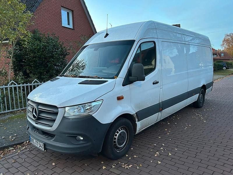 Arktikweiss Gebraucht 2020 Mercedes Sprinter Van | 13.899 € (Superpreis) - Bild 1/4