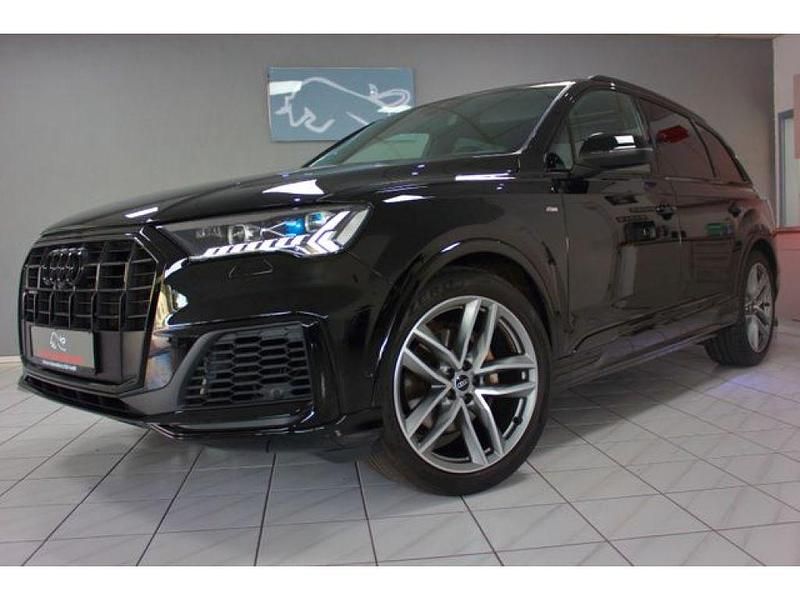 Tiefschwarz met Gebraucht 2021 Audi Q7 S-Line SUV | 58.700 € (Fairer Preis) - Bild 1/4