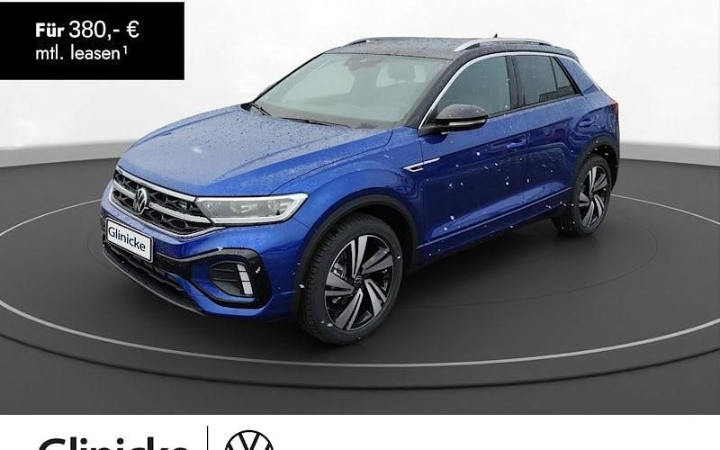 Lapiz blue metallic/dach in schwarz Neu 2024 VW T-Roc R-line SUV | 46.970 € - Bild 1/4