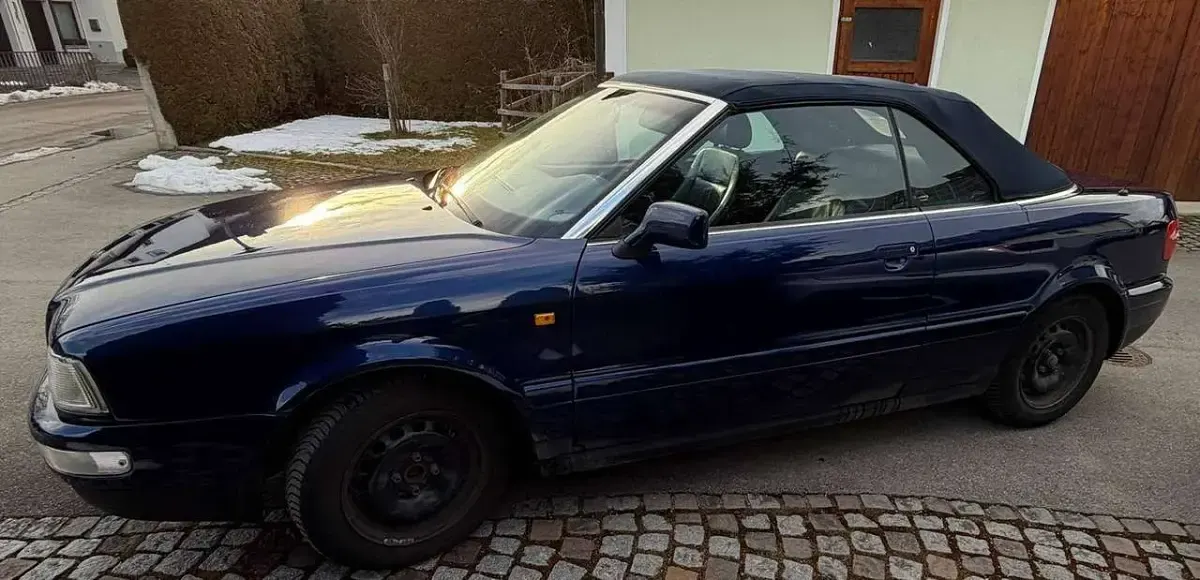 Gebraucht Audi Cabriolet 90 PS (66 kW) 2000 Blau Cabrio