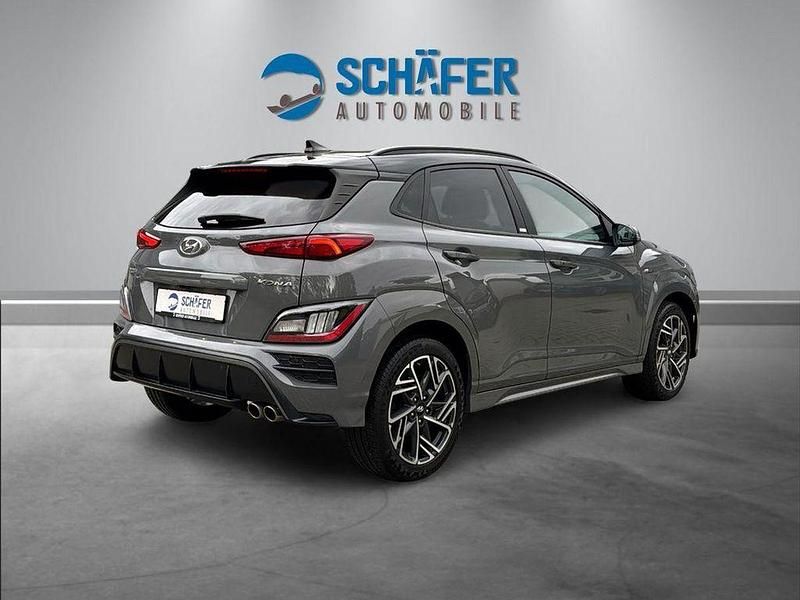 Gebraucht Hyundai Kona N Line 120 PS (88 kW) 2021 Grau SUV