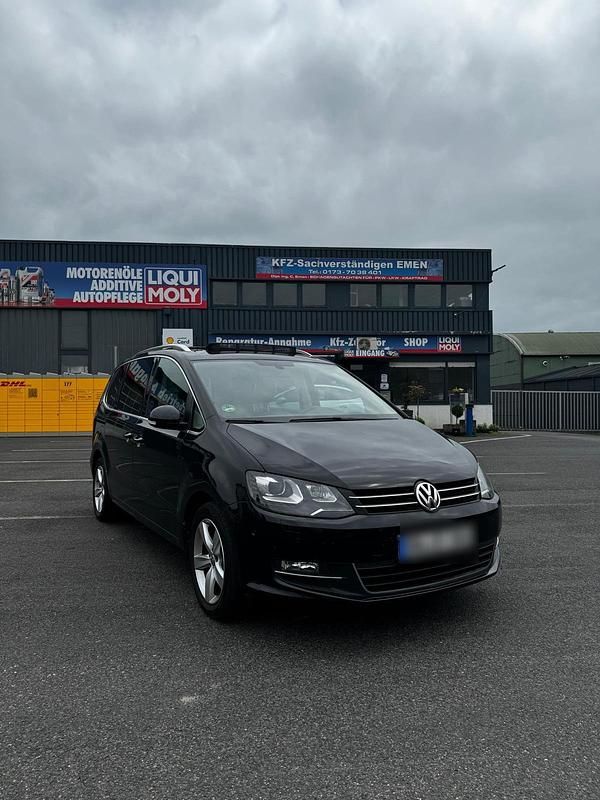 Schwarz Gebraucht 2011 VW Sharan Van / Kleinbus | 7.400 € (Superpreis) - Bild 1/4