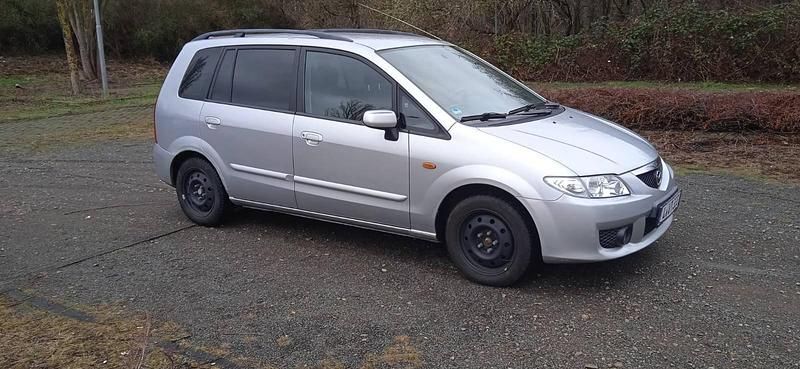 Gebraucht Mazda Premacy 2005 Silber Van / Kleinbus