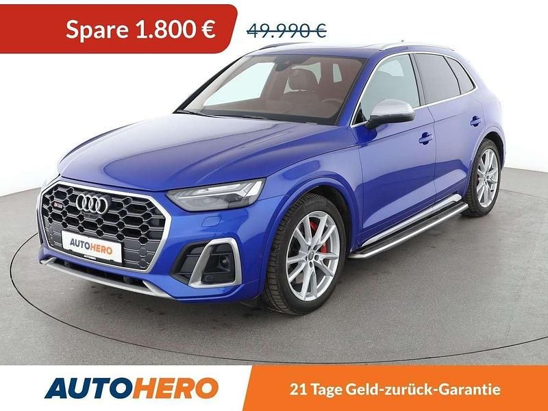 Blau Gebraucht 2022 Audi SQ5 SUV | 47.290 € (Superpreis) - Bild 1/3