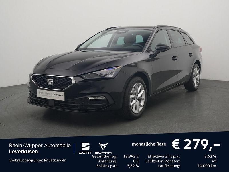 Midnightblack Neu 2025 Seat Leon ST Kombi | 31.480 € (Teuer) - Bild 1/4