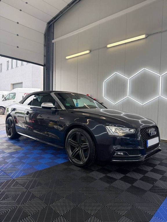 Blau Gebraucht 2013 Audi S5 Cabriolet Sport Cabrio | 23.500 € (Guter Preis) - Bild 1/4