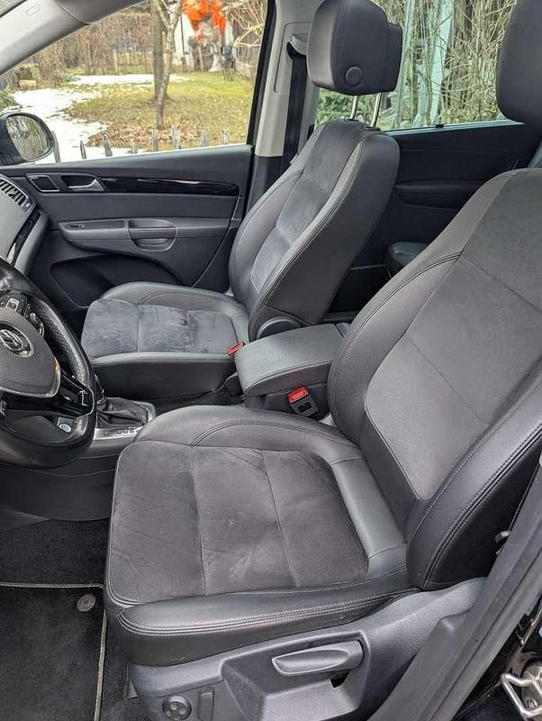 Gebraucht VW Sharan Highline 184 PS (135 kW) 2016 Schwarz Van / Kleinbus