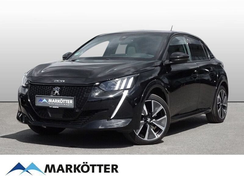 Schwarz Gebraucht 2020 Peugeot e-208 GT Kleinwagen | 16.750 € (Fairer Preis) - Bild 1/4