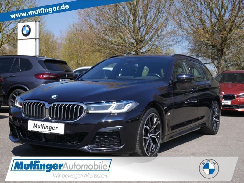 Schwarz Gebraucht 2022 BMW 540 Sport Line Kombi | 39.450 € (Superpreis) - Bild 1/4