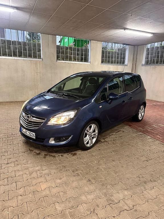 Blau Gebraucht 2017 Opel Meriva Innovation Van / Kleinbus | 7.300 € (Superpreis) - Bild 1/4