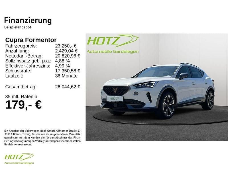 Second-hand Cupra Formentor 150 CP (110 kW) 2024 Alb SUV