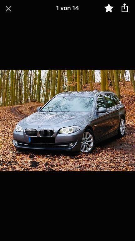 Gebraucht BMW 525 204 PS (150 kW) 2010 Grau Kombi