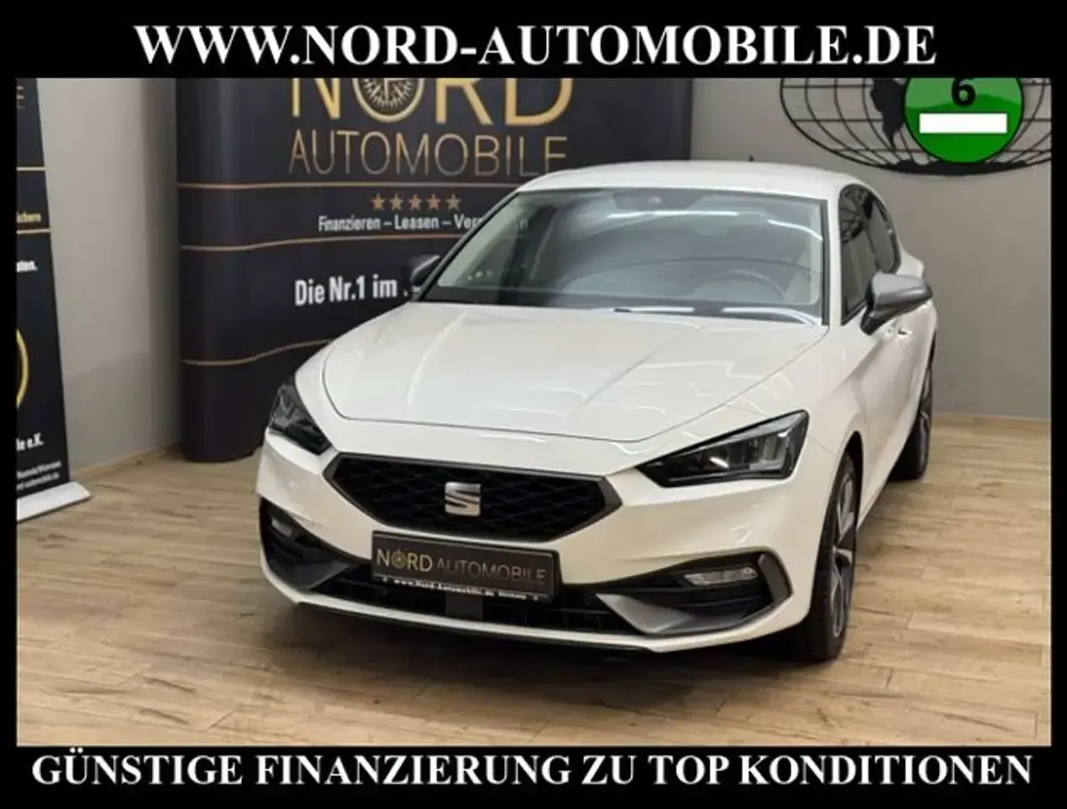 Gebraucht Seat Leon FR 204 PS (150 kW) 2023 Weiß Limousine