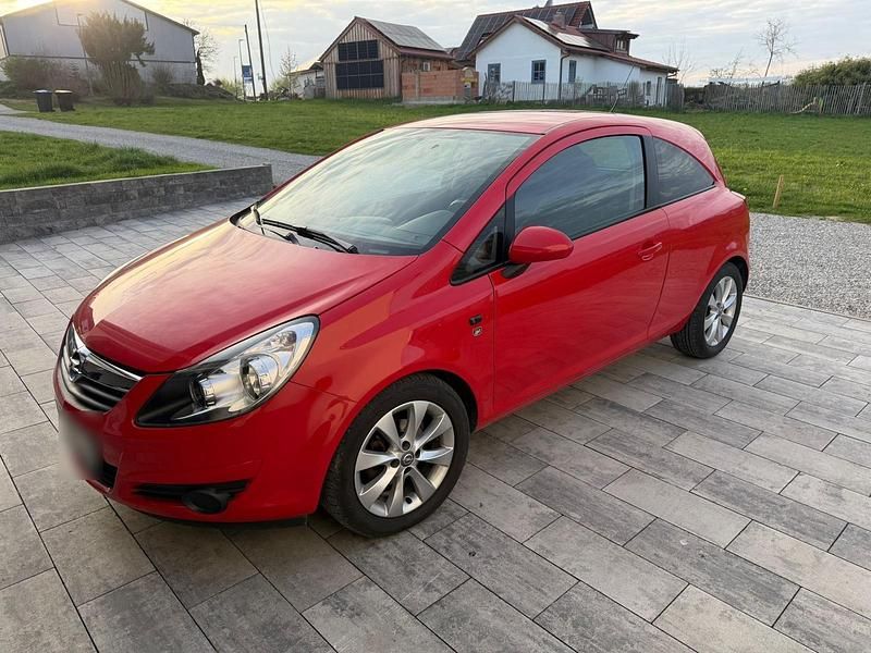 Gebraucht Opel Corsa 87 PS (63 kW) 2010 Rot Kleinwagen