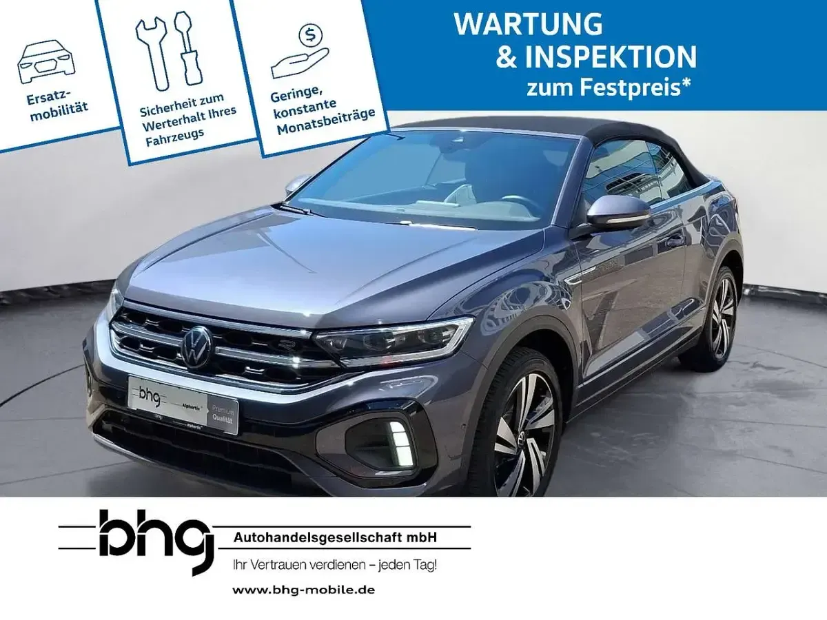 Gebraucht VW T-Roc R-line 150 PS (110 kW) 2022 Rauchgrau metallic/schwarz SUV