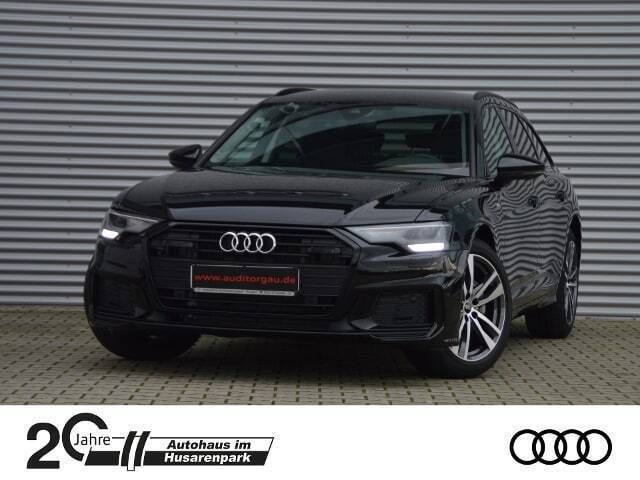 Mythosschwarz metallic Gebraucht 2023 Audi A6 Sport Kombi | 51.990 € - Bild 1/4
