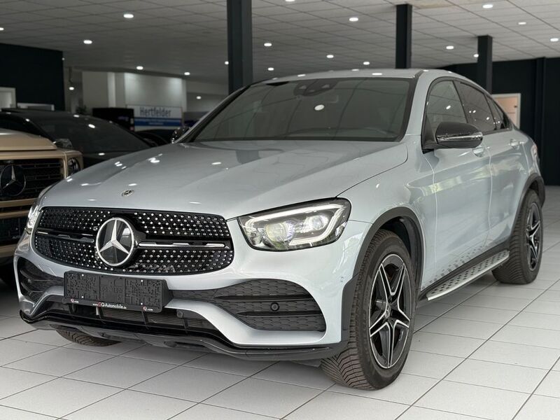 Silber Gebraucht 2021 Mercedes GLC220 AMG Coupé | 40.990 € (Etwas zu teuer) - Bild 1/4