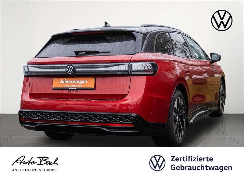 Gebraucht VW ID.7 GTX 250 kW (340 PS) 2025 Kings red metallic/schwarz Kombi