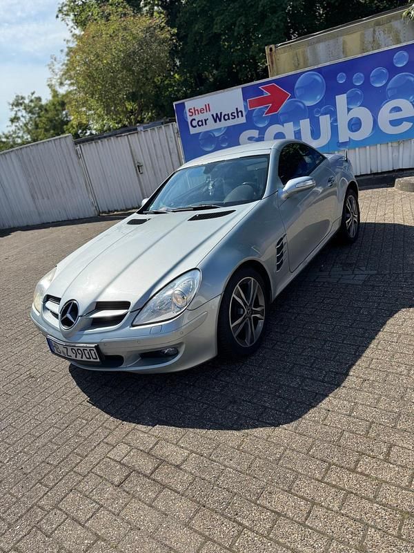 Silber Gebraucht 2005 Mercedes SLK200 Cabrio | 5.700 € (Guter Preis) - Bild 1/4