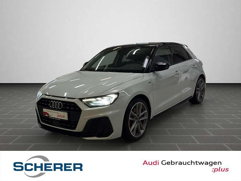 Gletscherweiß metallic Gebraucht 2020 Audi A1 S-Line Kleinwagen | 18.500 € (Fairer Preis) - Bild 1/4