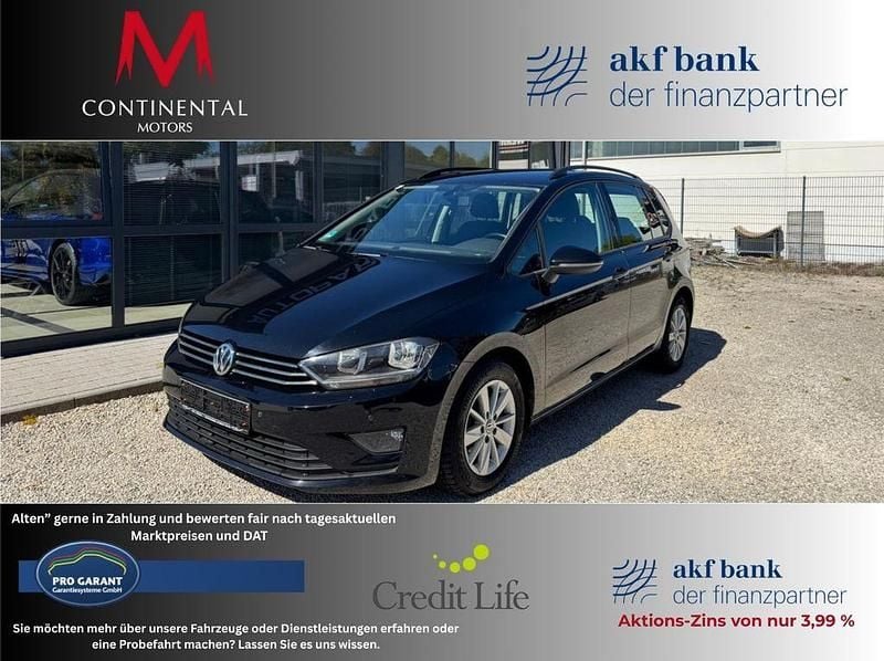 Schwarz Gebraucht 2016 VW Golf Sportsvan Comfortline Van / Kleinbus | 6.990 € (Superpreis) - Bild 1/4