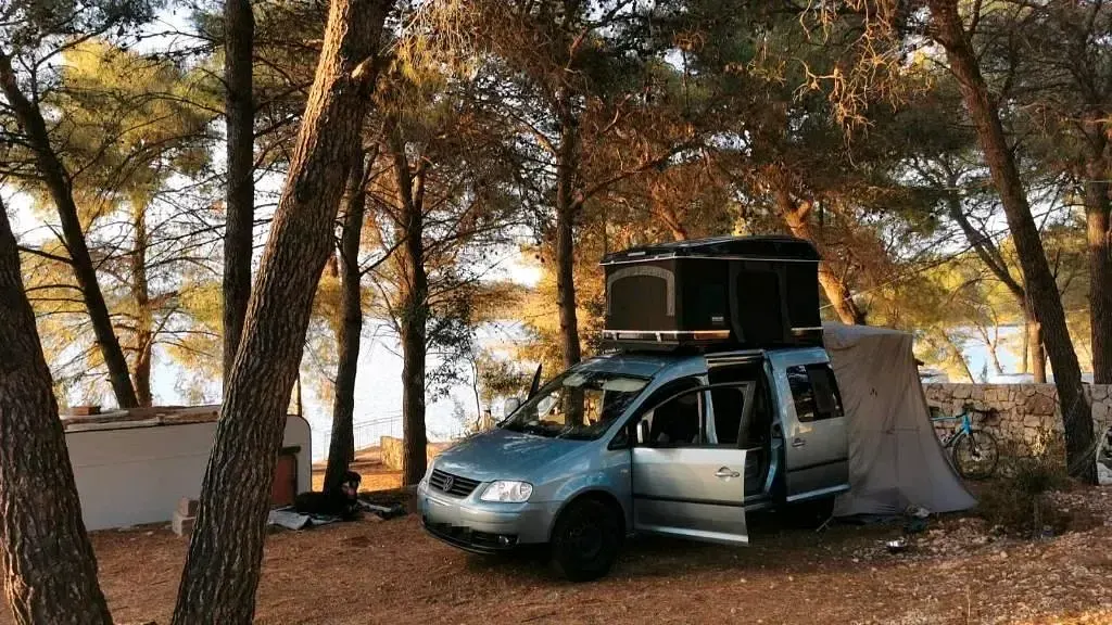 Gebraucht VW Caddy Maxi Style 140 PS (102 kW) 2009 Blau Van / Kleinbus