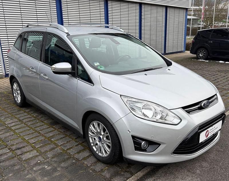 Gebraucht Ford Grand C-Max Titanium 116 PS (85 kW) 2011 Silber Van / Kleinbus