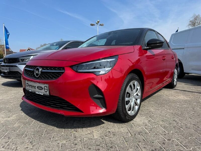 Chili rot/kardio rot Gebraucht 2022 Opel Corsa Edition Limousine | 17.490 € (Fairer Preis) - Bild 1/4