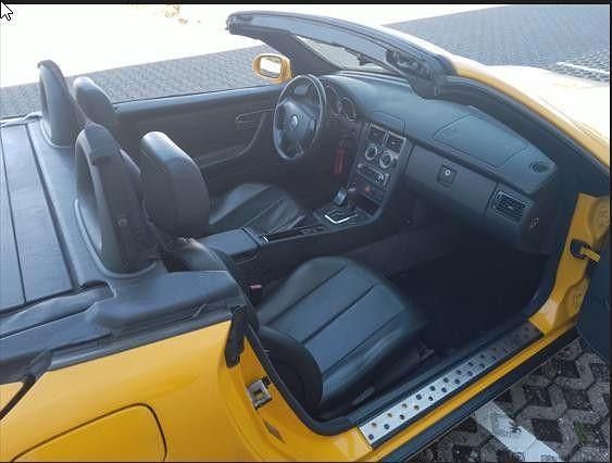 Gebraucht Mercedes SLK200 136 PS (100 kW) 1997 Gelb Cabrio