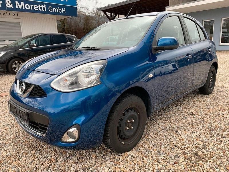 Gebraucht Nissan Micra Acenta 80 PS (58 kW) 2017 Blau Kleinwagen